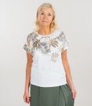 Zabaione naiste T-s&auml;rk SU44SI TS*02, valge 4068696279281, L