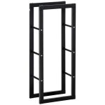 Metallist k&uuml;ttepuude hoidik HOMCOM 40 x 25 x 100 cm, kuni 100 kg, must