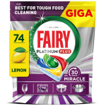 Fairy Our 30 Minute Miracle Platinum Plus N&otilde;udepesumasina Tabletid, 74 tk