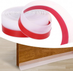 Iseliimuv kummist ukse- ja aknatihend 3,5 cm x 8 m, l&auml;bipaistev, 3,5 cm x 8 m