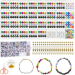 Loov ehete valmistamise komplekt k&auml;ev&otilde;rudele t&auml;hep&auml;rlid DIY 3440 tk