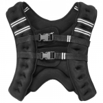 Kaalutud vest, 9.2 kg, must, neopreen