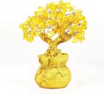 Feng shui kristallist rahapuu