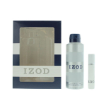 Komplekt Izod: Valge, Eau De Toilette, Meestele, 15 ml + Valge, L&otilde;hnasprei, Meestele, 200 ml