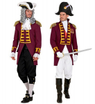 Meeste "BURGUNDY PARADE COAT"
