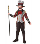 "SINISTER RINGMASTER" (vestiga jakk, pealuum&uuml;ts, kindad, m&uuml;ts)