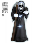 "S&Uuml;TTEVALGUSTATAV T&Auml;ISPUHATAV GRIM REAPER" 122 cm