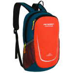 Seljakott unisex Peterson, tumesinine-oranž
