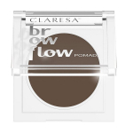 Kulmupomade Claresa Brow Flow 02 Medium Brown kauap&uuml;sivaks ja t&auml;pseks kulmude r&otilde;hutamiseks