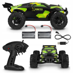 Puldiga auto 4x4 30 km/h, t&ouml;&ouml;aeg 40 min, 2 akut, Nuotoliniu būdu valdomas automobilis 4x4 30 km/h, veikimo laikas 40 min., 2 baterijos