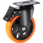Rattad, 12.7 cm p&ouml;&ouml;rlev plaat, komplekt 4 tk, 155x64x155 mm, raskeveok, PVC