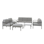 Aiam&ouml;&ouml;blikomplekt Patio Agat D042-16DW, 8-kohaline, hall pol&uuml;ester
