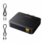 Ugreen Bt505 Bluetooth 6.0 ressiiver koos Ldac, Hi-res Audio, Usb-c