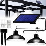 Solar Led v&auml;lisvalgusti sensori ja puldiga