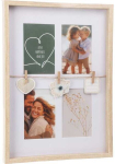 Pildiraam &bdquo;Home Styling Collection&ldquo; 4-fotoga naturaalse puidu seinaekraan