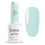 Kabos Gelike 051 Ice Blue, 8ml &ndash; professionaalne h&uuml;briidlakk, j&auml;&auml;sinine kirkus ja kristallne l&auml;ige