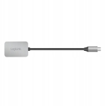 USB-C 3.2 Gen1 m&auml;lukaardilugeja SD MicroSD UHS-II alumiinium, USB-C 3.2 Gen1 atminties kortelių skaitytuvas SD MicroSD UHS-II aliuminis