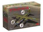 Liimitav mudel ICM 48327 Airfield of the American bomber group 1/48