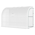 Outsunny seinale paigaldatav kasvuhoone 300x150x213cm