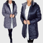 Kahepoolne naiste jope Fashion, sinine