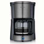 Severin filterkohvimasin KA 9340 Dark Inox mit Glaskanne