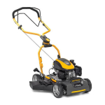 STIGA Multiclip 747 SD bensiin muruniiduk 139cc 2.2kW 45cm iseliikuv Kollane Must