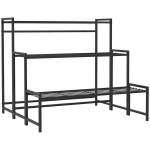 3-astmeline metallist lillealus 66 cm must