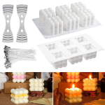 3D silikoonist k&uuml;&uuml;nalde valmistamise komplekt Maruko 103 osa