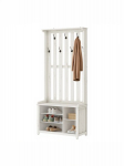 Nagiriiul 81x35x180 cm Valge
