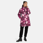 Huppa Naiste kevad-s&uuml;gis parka JANELLE 1, burgundy pattern, XS