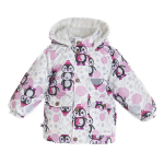 Huppa Laste talvejope CUTTY, white pattern, 92