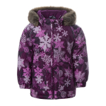 Huppa Laste talvejope VIRGO, burgundy pattern