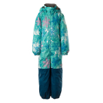 Huppa Laste kevad-s&uuml;gis kombe WILLE 1, mint pattern/ petrol, 92