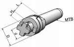 Universaalne freesv&otilde;ll Morse 3 Mk3 16 L48