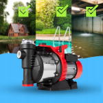 V&otilde;imas veepump Lehmann Bp1 900w, 3600l/h, aeda, majapidamisse
