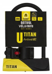 Auvray Titan 245 U-lukuga jalgrattalukk 165x245mm