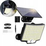 Led p&auml;ikeselamp liikumisanduriga ja puldiga Ip44