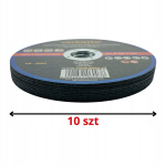 10 tk. metalli l&otilde;ikekettad 125x1 mm nurklihvijale
