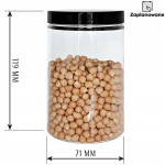 16 tk. 400 ml lemmikloomakonteinerid toidu s&auml;ilitamiseks