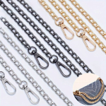 Pagasi ahel metallketi komplekt, 9.5mm Silvery 120cm (1pc)