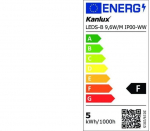 Kanlux Leds-b riba 9,6w/m, 5m, soe valge, 12v alalisvoolu