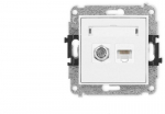 Karlik Icon Igfk-1 pesa antennile F (sat) + 1xrj45 Cat. 5e