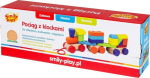 Smily Play Puidust rong klotsidega Ac7621