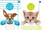 "puppy Sign" kummipaelaga tugev sideaine A4+ loomajoonistega