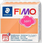 Termoreaktiivne voolimissavi Fimo Soft 57g - Papaia sorbett