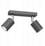 Lumenex Striper 4464 valgusti, hall/kroom, 2xgu10, reguleeritav nurk