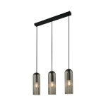 Nordlux Miela ripplamp, 3x25w, E27, suitsune