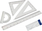 Geomeetriline komplekt 4 elementi 30cm - Starpak