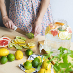 Plastikust kraaniga anum 3l vee, veini, limonaadi jaoks
