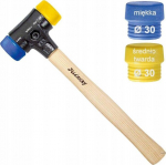 Wiha sinine/kollane haamer 30mm, Hickory vars